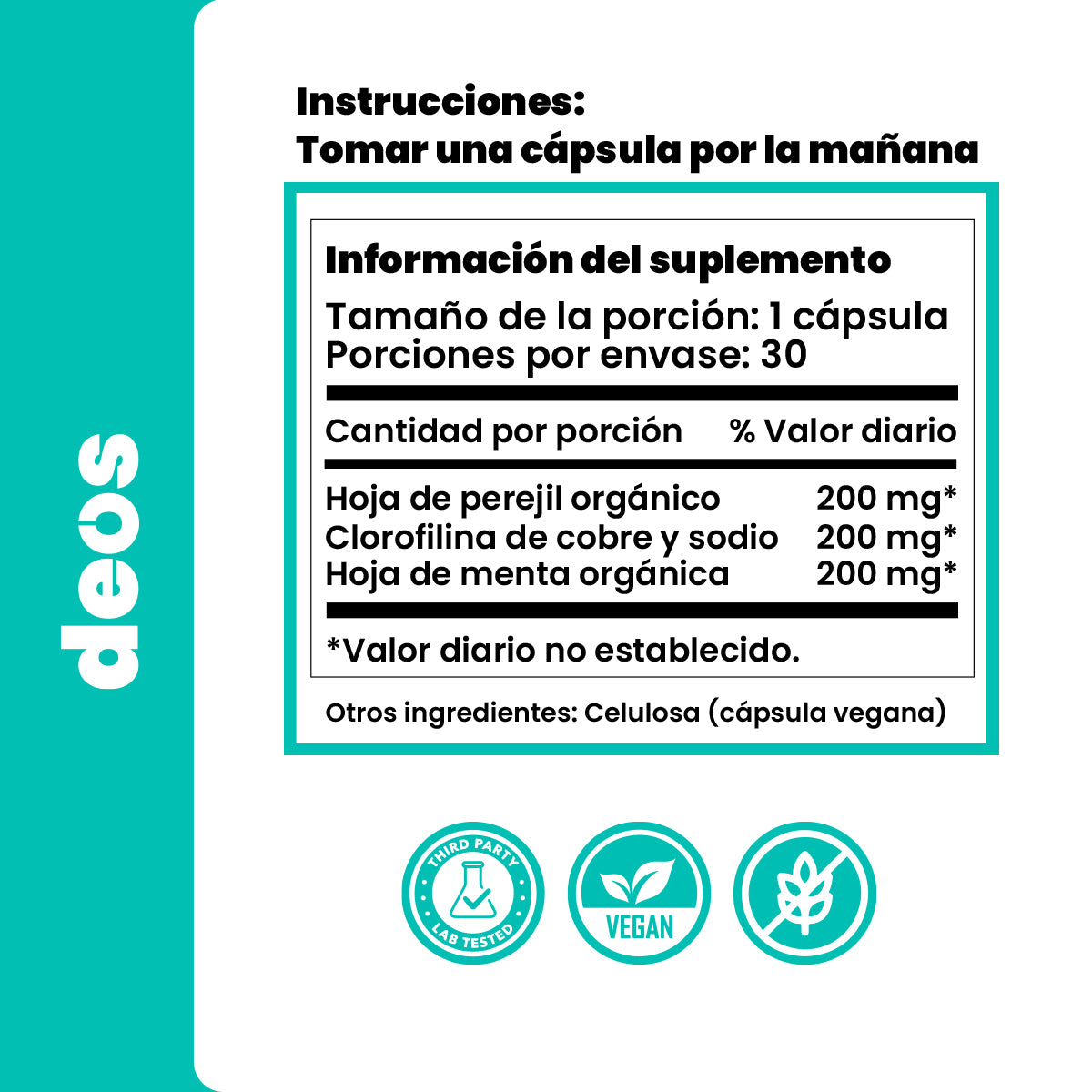 DEOS™ – Cuidado Natural Interno para Sensación de Frescor y Bienestar Diario