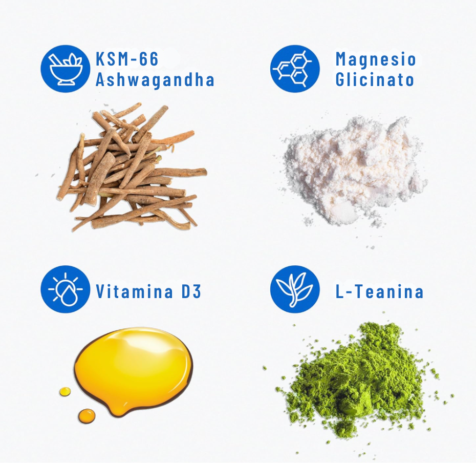 Nello Supercalm™ Ashwagandha – Equilibrio Emocional y Claridad Mental