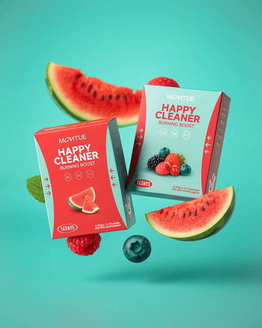 Montue™ Happy Cleaner – Mezcla de Fibras y Extractos Naturales para Bienestar Digestivo