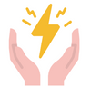 Energía estable durante el día icon