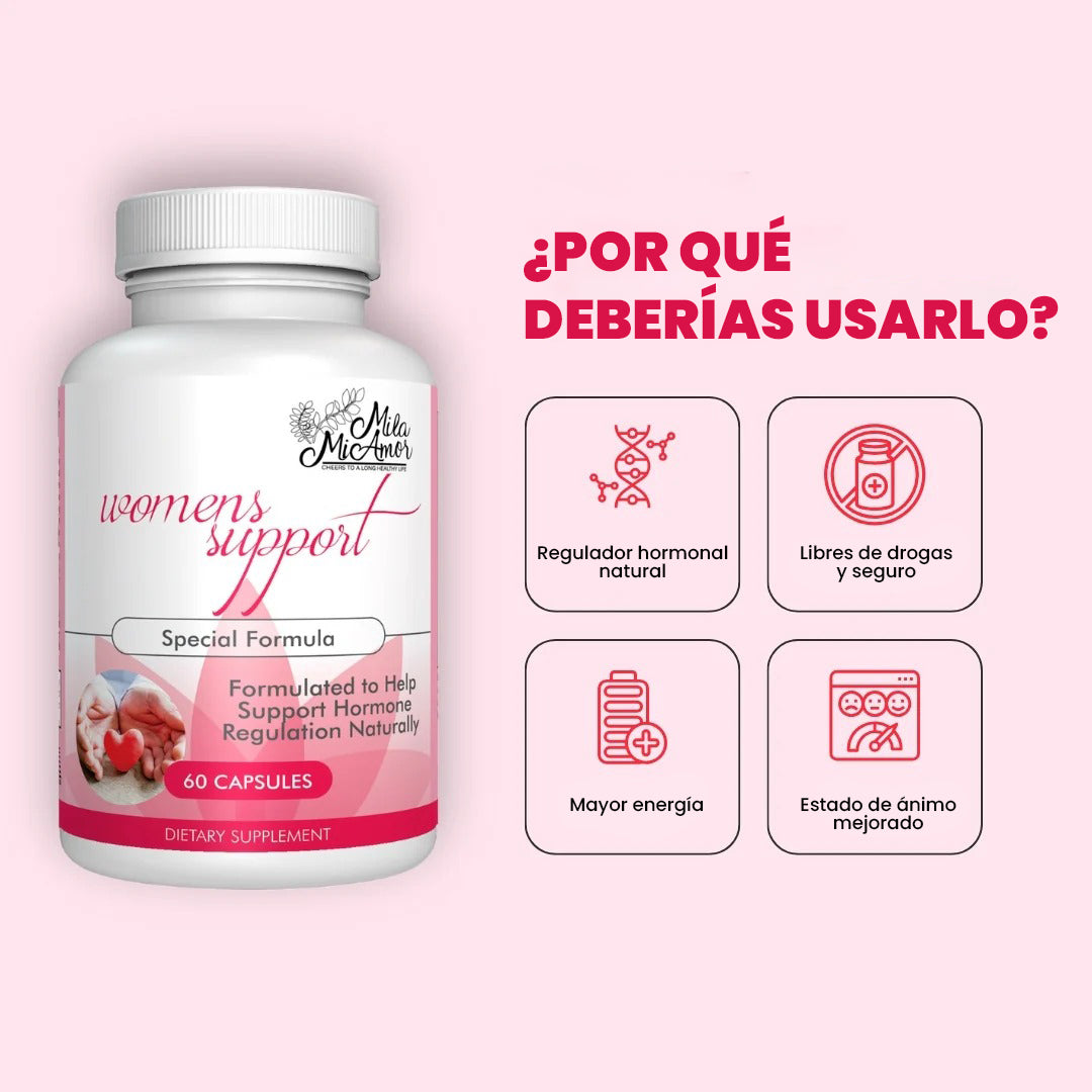 Women’s Support: equilibrio natural para tu bienestar hormonal