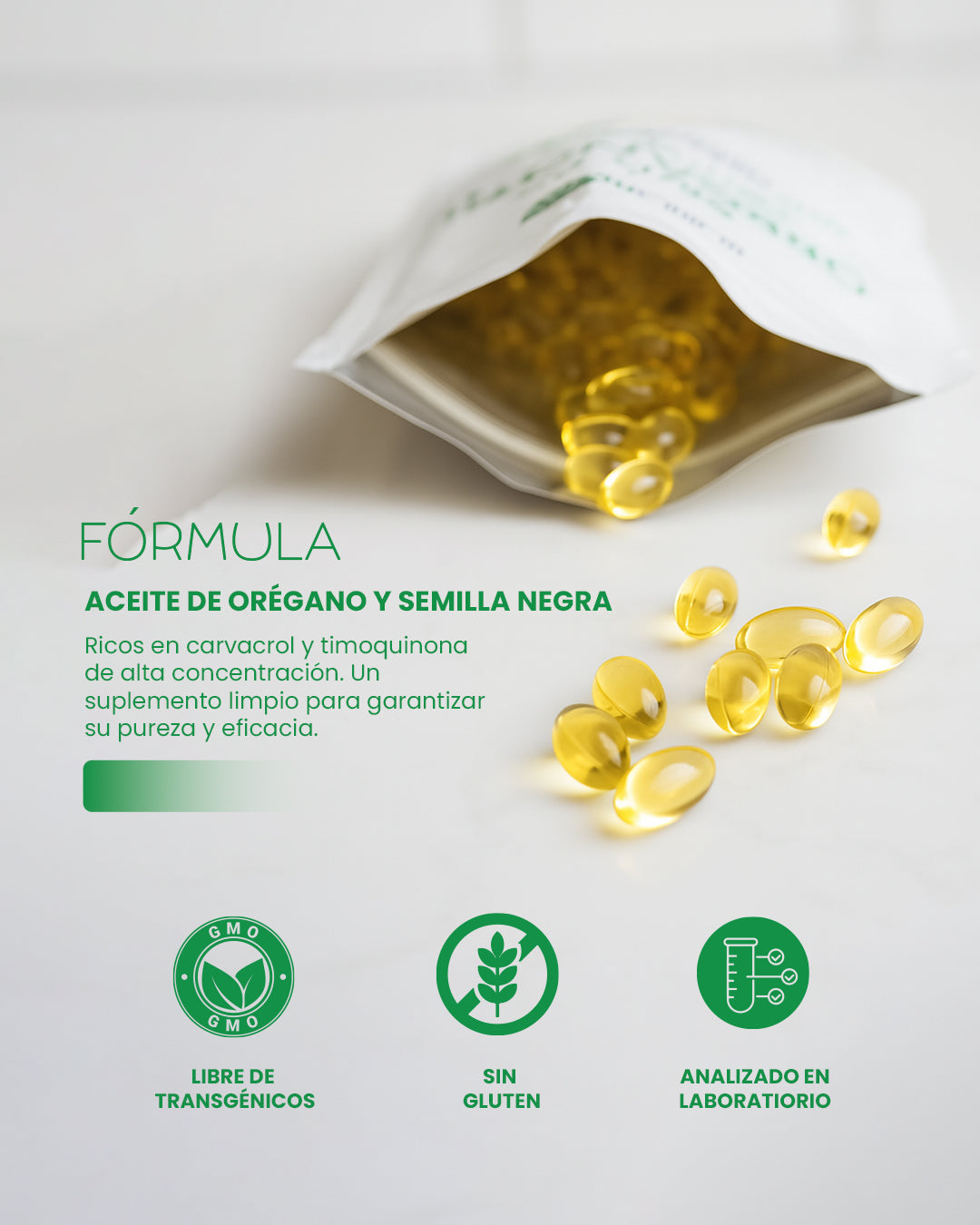 Orégano Natural + Semilla Negra