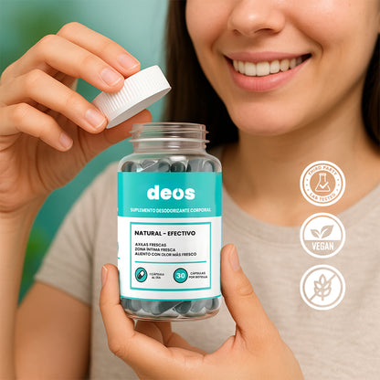 DEOS™ – Cuidado Natural Interno para Sensación de Frescor y Bienestar Diario