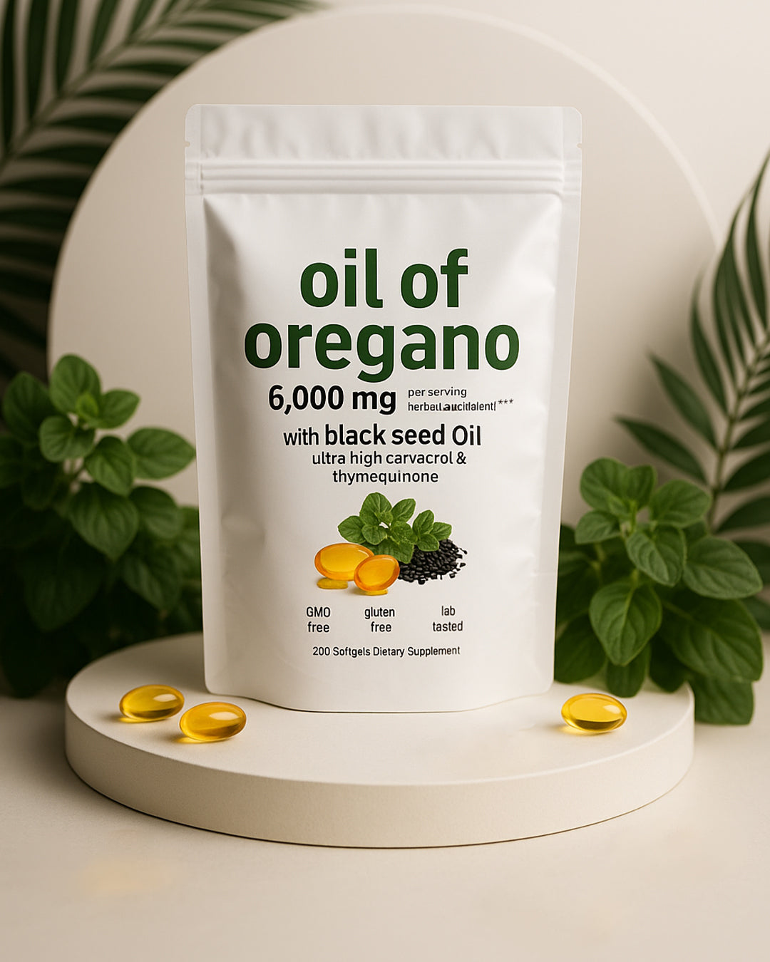 Orégano Natural + Semilla Negra