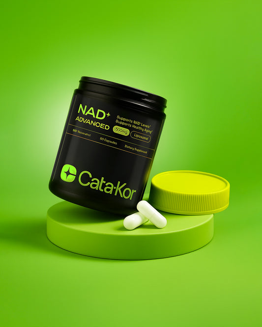Kata-Cor+™ - Liposomal NAD+ 250mg | Energía, Enfoque y Longevidad - 60 Cápsulas