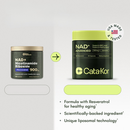 Cata-Kor™ NAD+ Liposomal 250mg – Fórmula avanzada de apoyo celular y claridad mental