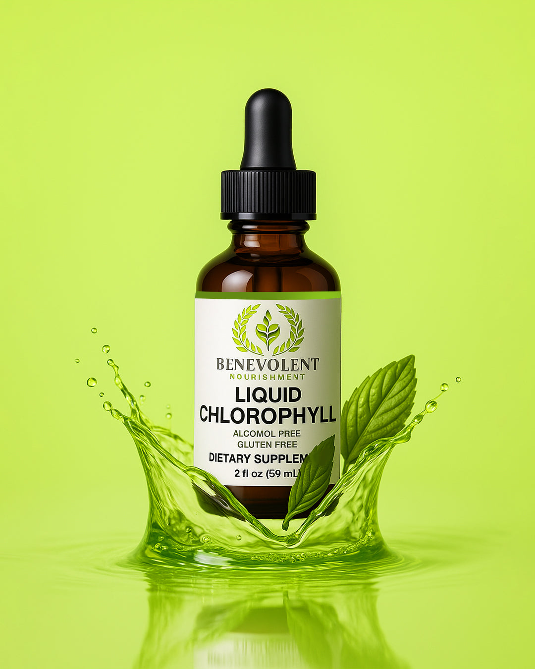 Clorofila líquida Kindness – Apoya tu detox, mejora tu digestión y revitaliza tu cuerpo