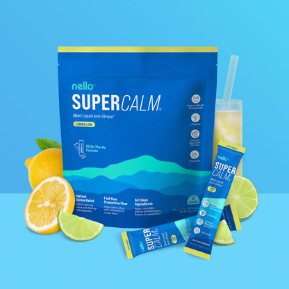 Nello Supercalm™ Ashwagandha – Equilibrio Emocional y Claridad Mental