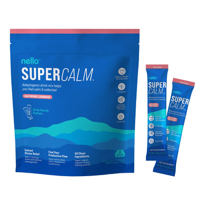 Nello Supercalm™ Ashwagandha – Equilibrio Emocional y Claridad Mental
